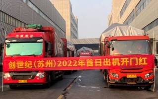 2022开门红！ 创世纪新年首个工作日出机335台