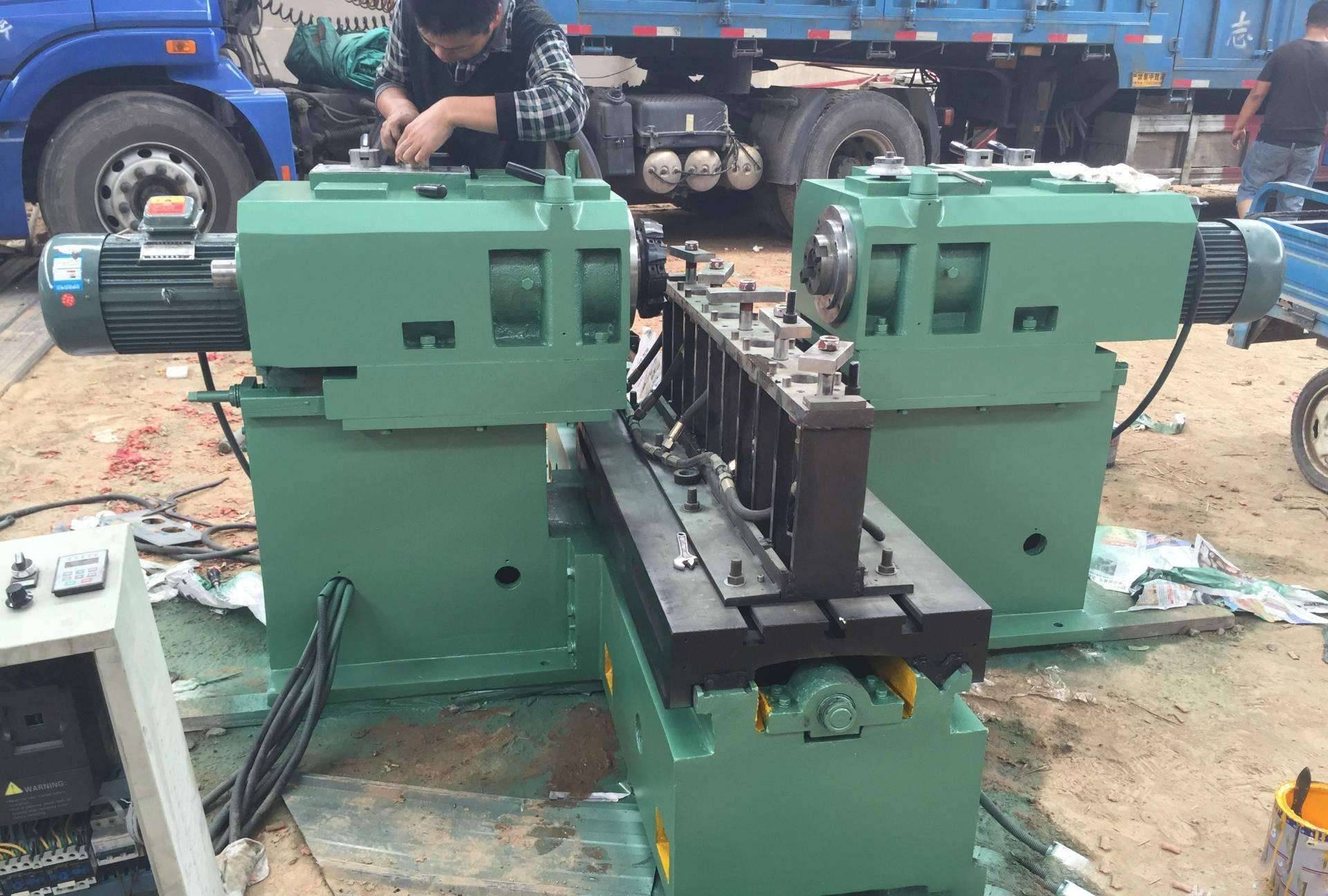 开启双面加工数控车床不是简单接通电源